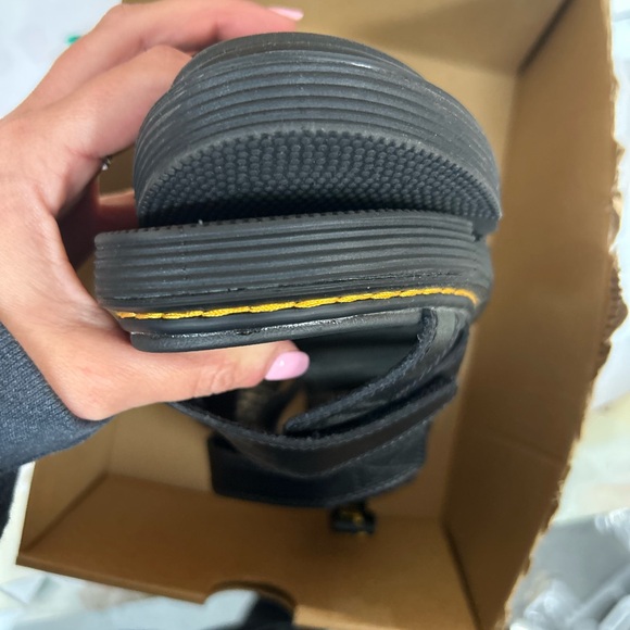 Dr. Martens Black Sandals kids size 3 - Picture 5 of 6